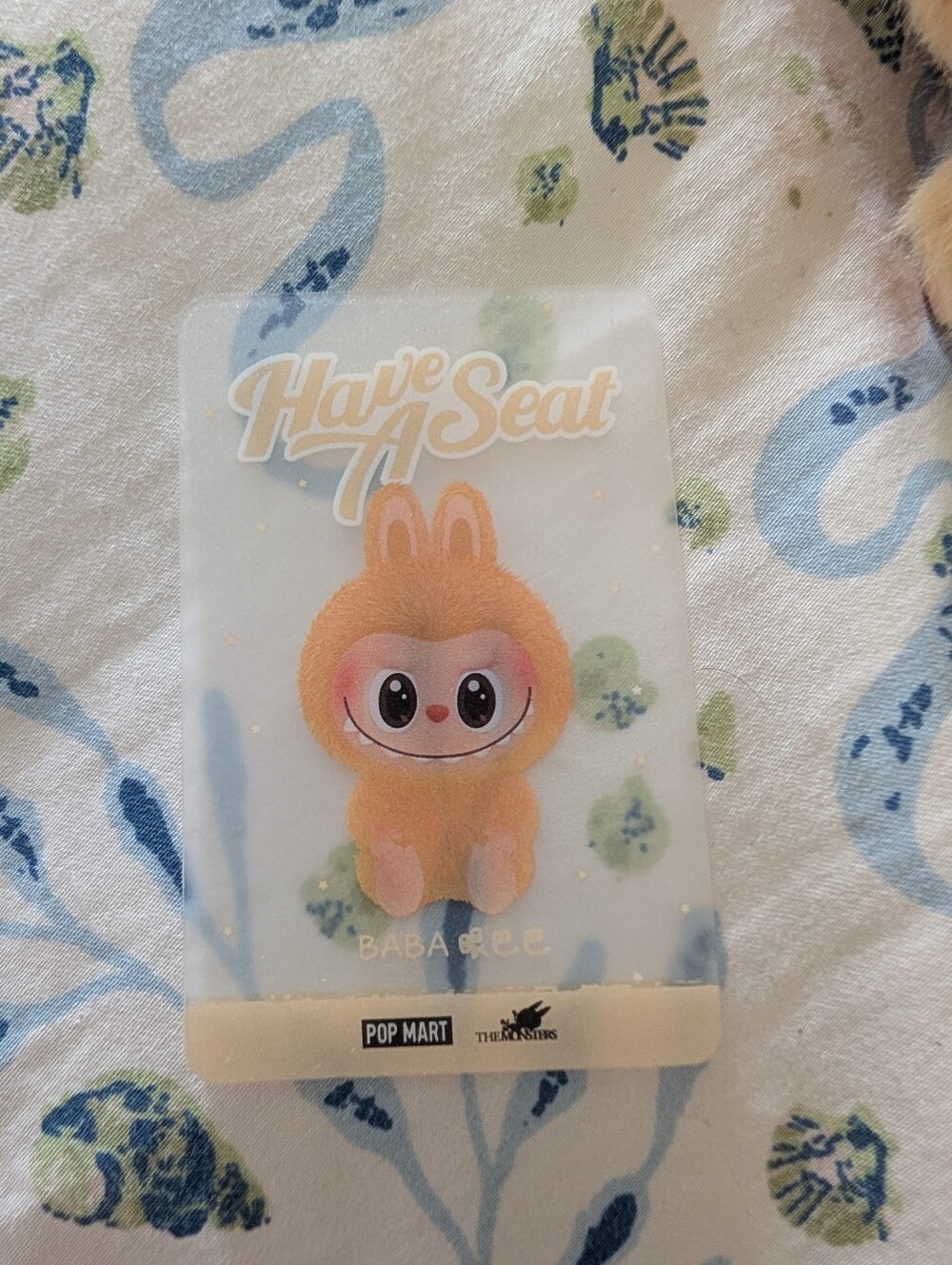 Labubu Have A Seat BABA keychain - Picture 6 of 6